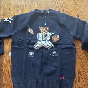 new without tags polo ralph lauren YANKEES sweater